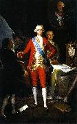 Portrait of Jose Monino, 1st Count of Floridablanca and Francisco de Goya